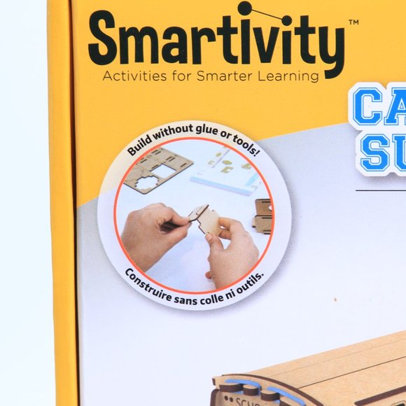 KIDS | 2 Smartivity® Stem Wheels DIY Campus Surfer Bus Learning Activity Set NEW - Picture 3 of 10